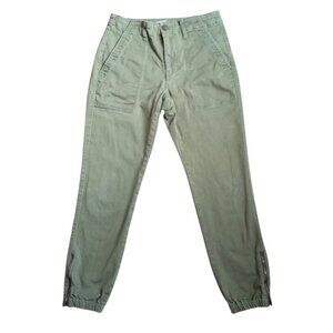 CAbi Green Utility Jogger Pants – Women’s Cargo Style, Size 4/S